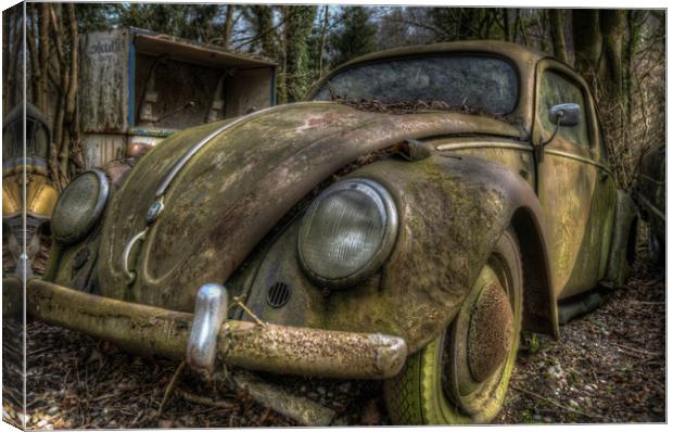 Rotten VW Canvas Print by Nathan Wright