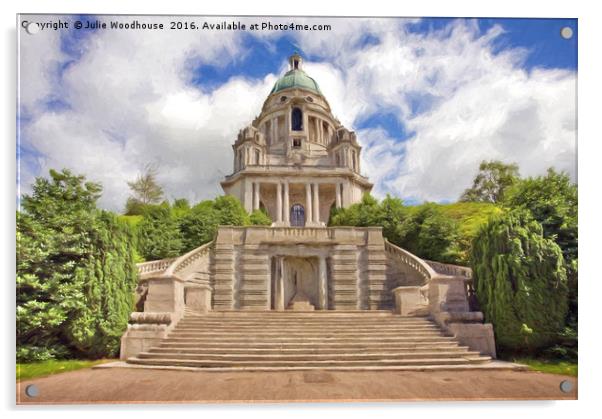 Ashton Memorial Acrylic by Julie Woodhouse