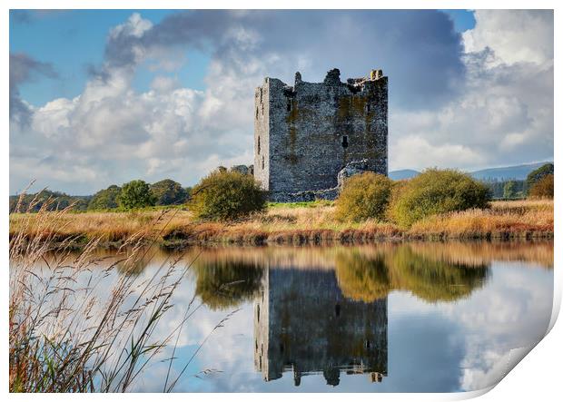 Threave Castle, Dumfries and Galloway, Scotland Print by Donald Parsons