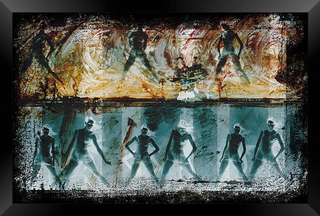 Deca-Dancers Framed Print by Jean-François Dupuis