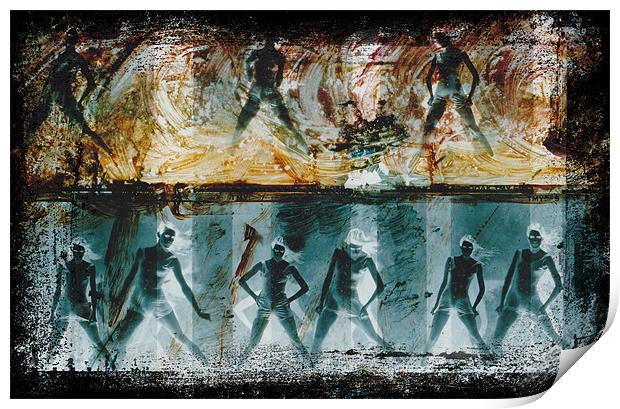 Deca-Dancers Print by Jean-François Dupuis