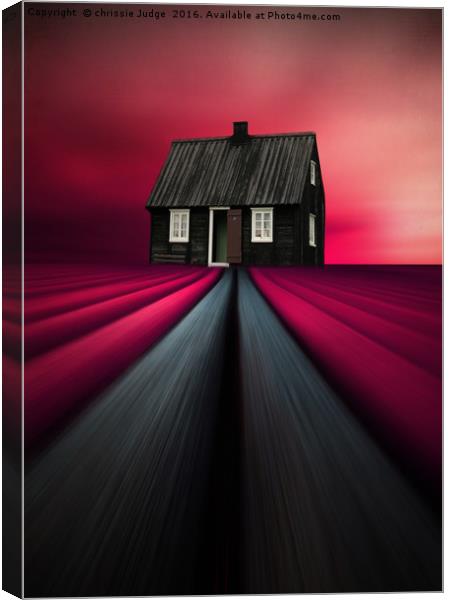 The little black house  Canvas Print by Heaven's Gift xxx68