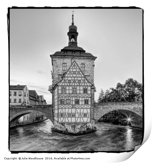 Bamberg Print by Julie Woodhouse
