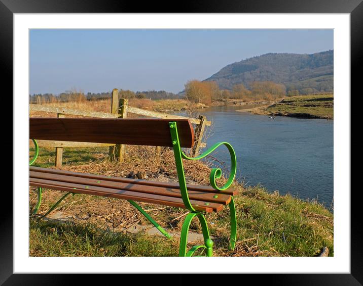 a peacefull spot Framed Mounted Print by paul ratcliffe