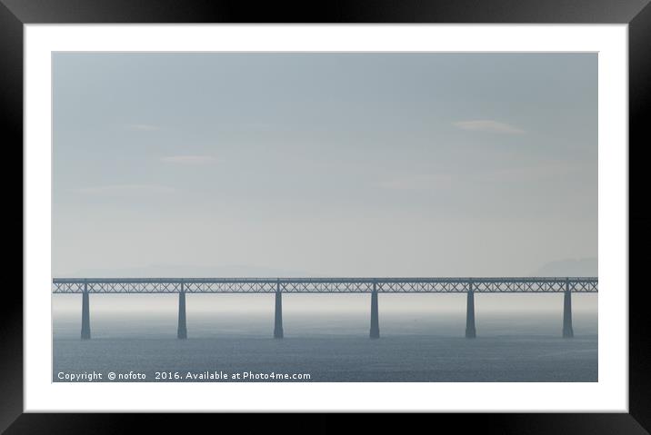 Bridge 5 Framed Mounted Print by nofoto 