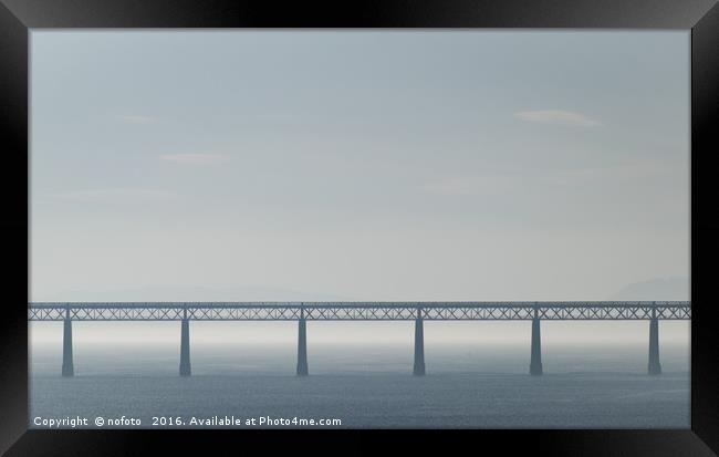 Bridge 5 Framed Print by nofoto 