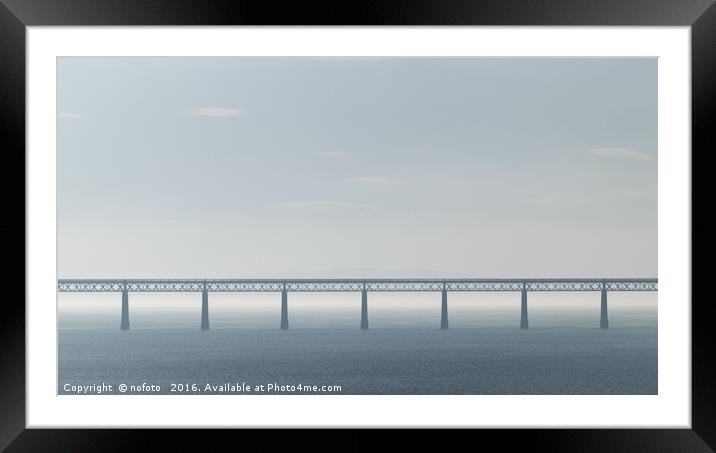 Bridge 6 Framed Mounted Print by nofoto 