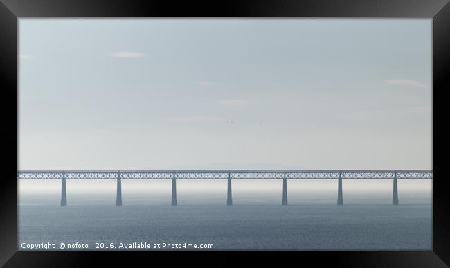 Bridge 6 Framed Print by nofoto 