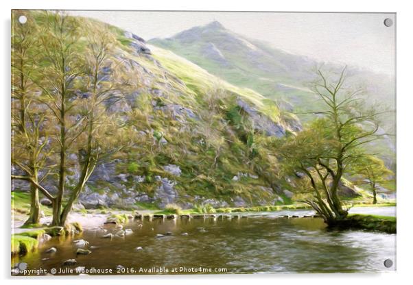 Dovedale Acrylic by Julie Woodhouse