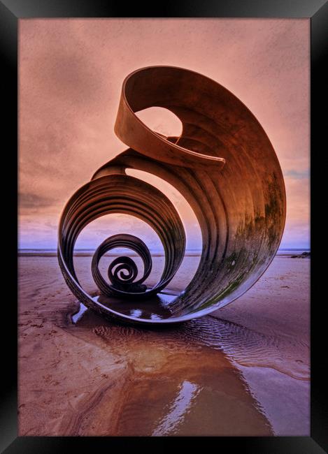 Mary's shell in fine art Framed Print by David McCulloch