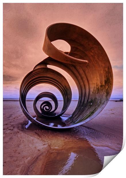 Mary's shell in fine art Print by David McCulloch