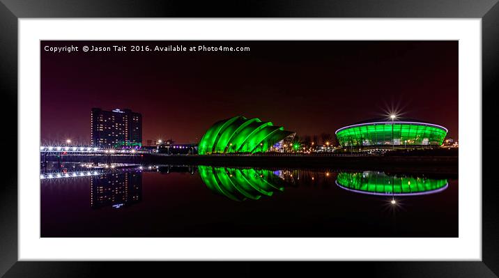 Glasgow Goes Green 2016 Framed Mounted Print by Jason Tait