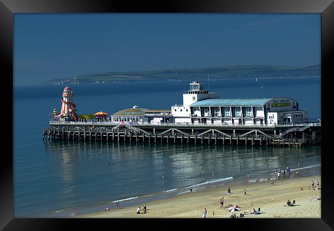 Bournemouth Pier - May 2010 Framed Print by Chris Day