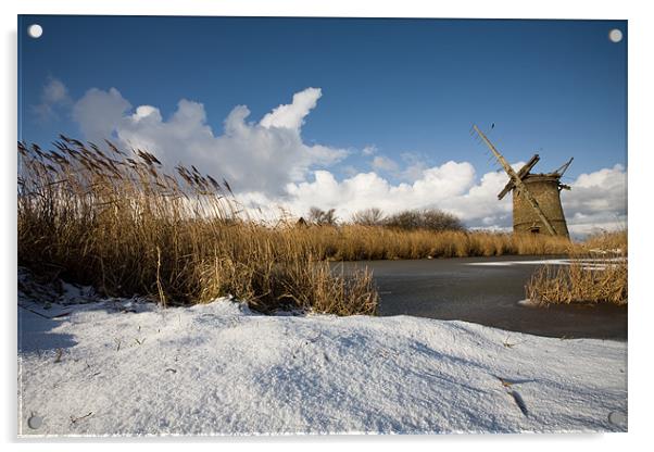 Winter Brograve Acrylic by Simon Wrigglesworth