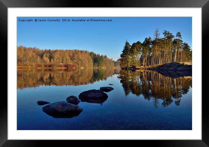 Tarn Hows Cumbria Framed Mounted Print by Jason Connolly