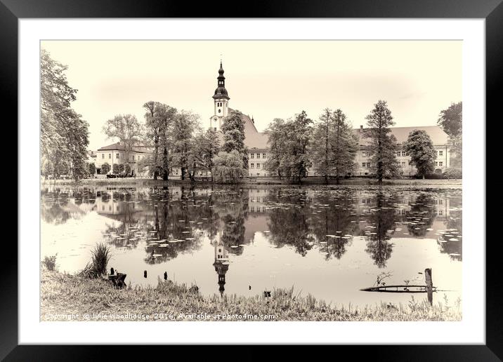 Kloster Neuzelle Framed Mounted Print by Julie Woodhouse