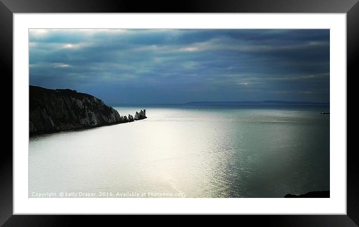 the needles Framed Mounted Print by kelly Draper