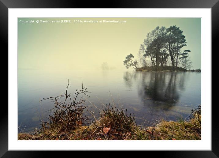 Tarn Hows Framed Mounted Print by David Lewins (LRPS)