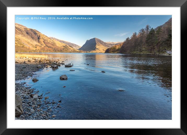 Buttermere, Cumbria Framed Mounted Print by Phil Reay