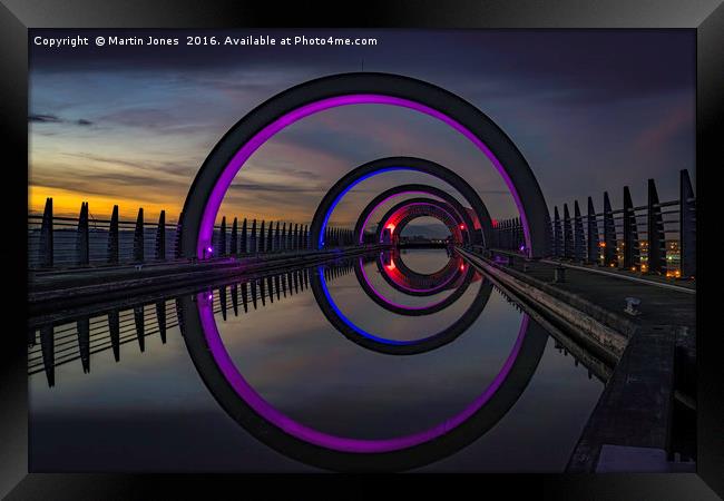 Stargate at the Falkirk Wheel Framed Print by K7 Photography