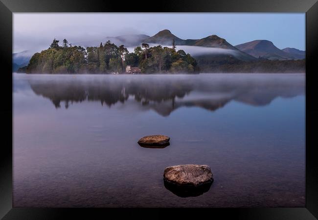 Derwent Isle Boathouse Framed Print by Paul Andrews