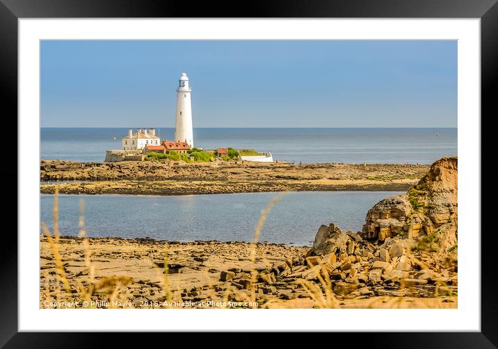 Lighthouse Keep us Safe............. Framed Mounted Print by Naylor's Photography