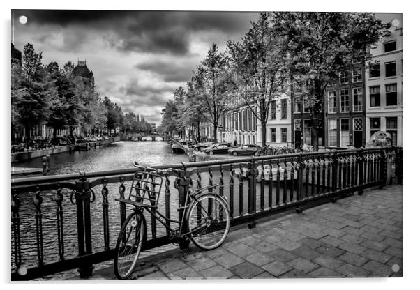 AMSTERDAM Emperor's Canal Acrylic by Melanie Viola