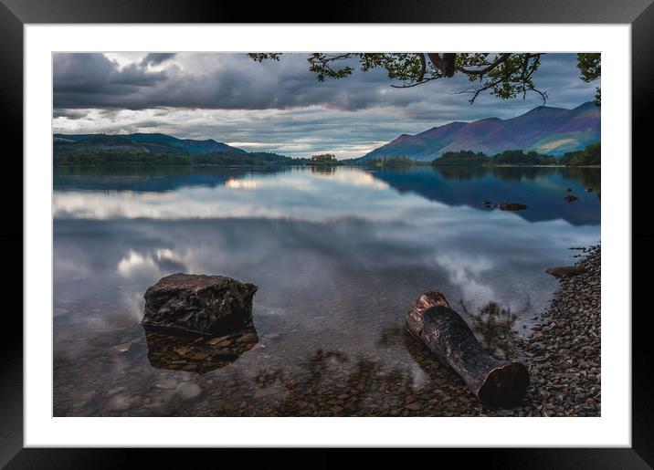 Derwent Reflections 2 Framed Mounted Print by Paul Andrews