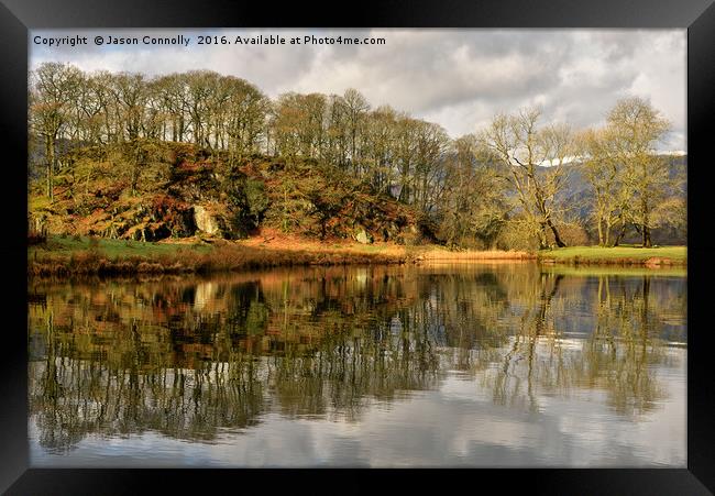 The Brathay, Elterwater Framed Print by Jason Connolly
