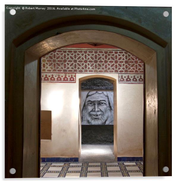 Marrakesh Doors No.1 Acrylic by Robert Murray