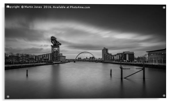 The Clyde Waterfront, Glasgow. Acrylic by K7 Photography