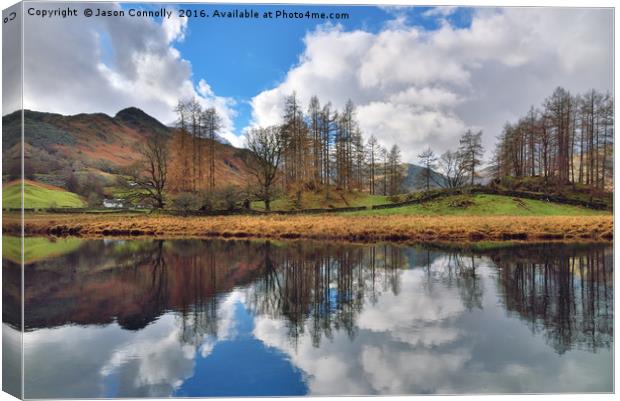 River Brathay Canvas Print by Jason Connolly