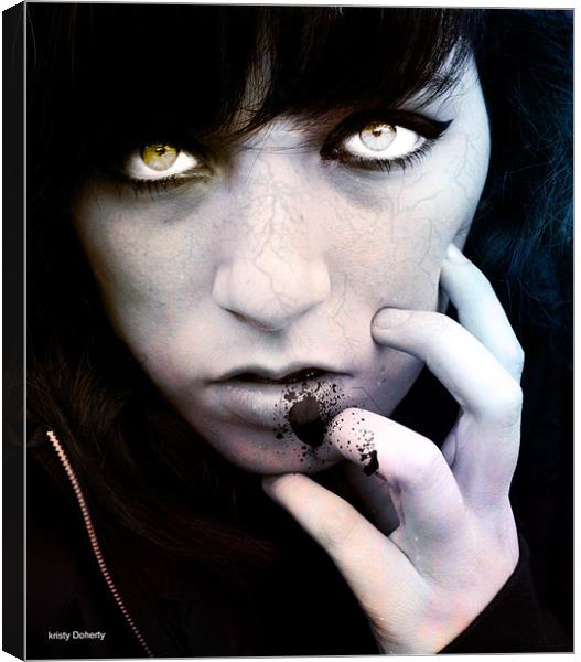 lilith Canvas Print by kristy doherty