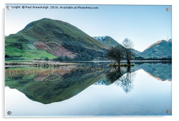 Brotherswater Refelctions Acrylic by Paul Greenhalgh