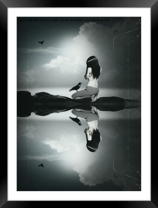 reflection  Framed Mounted Print by Heaven's Gift xxx68