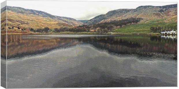           Dovestones Reservoir Canvas Print by Andy Smith