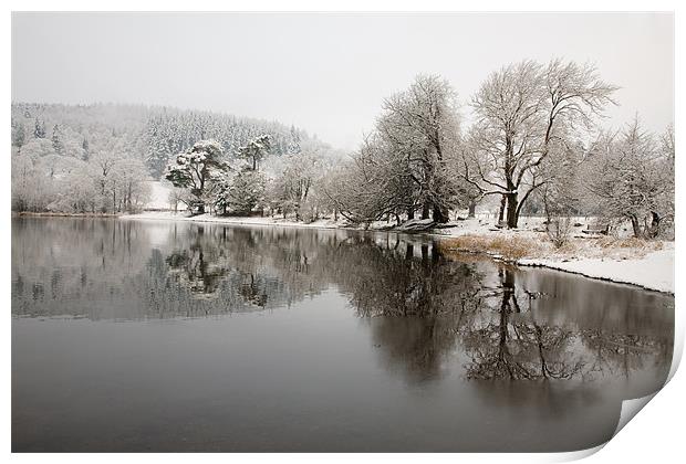 The Edge of Winter Print by Simon Wrigglesworth