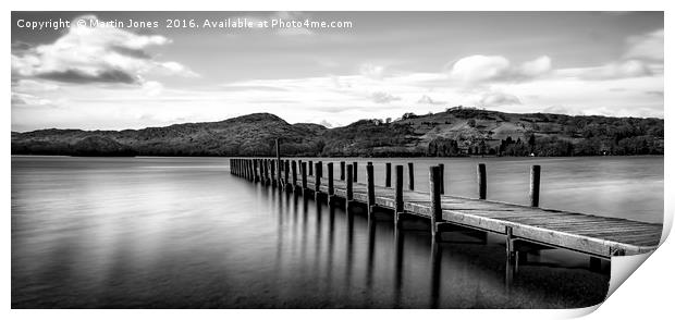 Coniston Water Print by K7 Photography