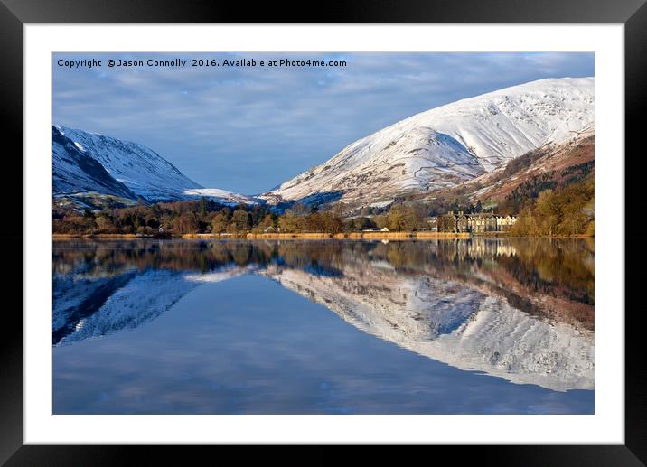 Grasmere, Cumbria Framed Mounted Print by Jason Connolly