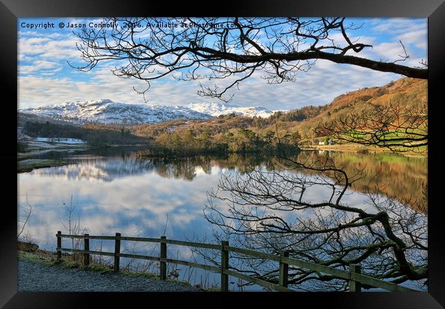 Rydal Water, Cumbria Framed Print by Jason Connolly