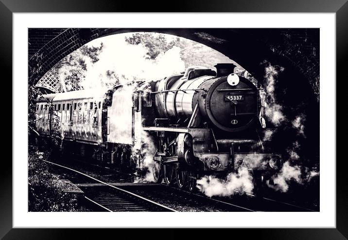 Black 5 Framed Mounted Print by Paul Holman Photography