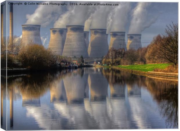 Ferrybridge 2 Canvas Print by Colin Williams Photography