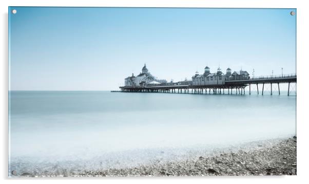 Eastbourne Pier Acrylic by Charlotte Moon