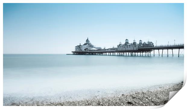Eastbourne Pier Print by Charlotte Moon