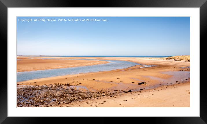 Golden Budle Bay....... Framed Mounted Print by Naylor's Photography