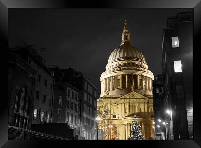 St Pauls Cathedral Framed Print by Phil Dutton