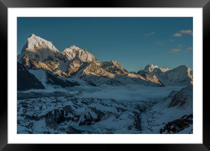 Cholatse Inversion Framed Mounted Print by Paul Andrews