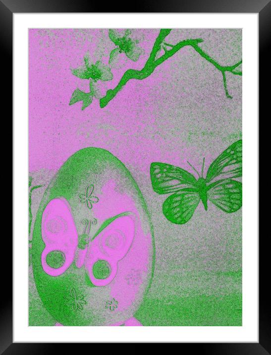 Easter Magic Framed Mounted Print by Carmel Fiorentini