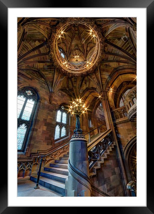 The Rylands Library, Manchester Framed Mounted Print by Jason Connolly