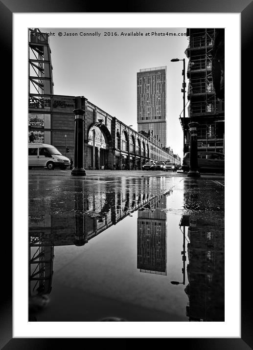 Deansgate, Manchester Framed Mounted Print by Jason Connolly